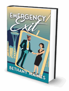 Emergency Exit 3D book mock up