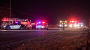 Police light up another Saturday night