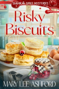 book cover for Risky Biscuits