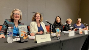 panel discussing culinary mysteries