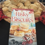 Scenic Route Risky Biscuits Biscuits and book cover of Risky Biscuits book